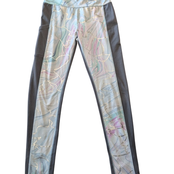 Justice Gray and Multicolor Leggings Set - Picture 3 of 4